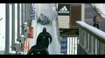 Brazilian bobsled crashed