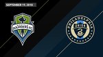 HIGHLIGHTS: Seattle Sounders FC vs. Philadelphia Union | September 19, 2018