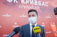 Владимир Зеленский, Кривбасс, вторая лига Украина, Кубок Украины, Политика