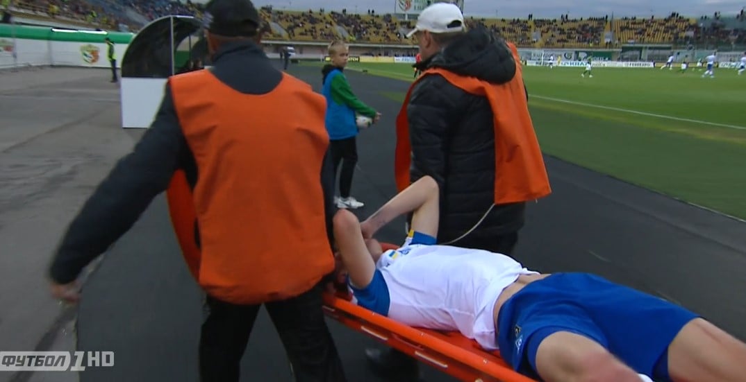 Никита Бурда получил травму в матче с Ворсклой - изображение 1