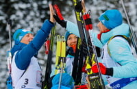 Валентина Семеренко, Чемпионат мира по биатлону, Анастасия Меркушина, Елена Пидгрушная, Юлия Джима, Вита Семеренко, сборная Украины жен