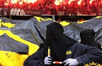 болельщики, высшая лига Швеция, АИК