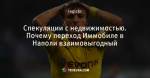 Спекуляции с недвижимостью. Почему переход Иммобиле в Наполи взаимовыгодный - NapoliMania - Блоги - ua.tribuna.com