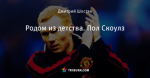 Родом из детства. Пол Скоулз