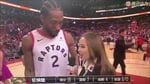 Kawhi Leonard speaks Mandarin Chinese after Raptors win Game 4 vs Bucks 5/21/19
