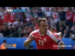 Швейцария - Польша 1:1. Супер-гол Шакири ножницами