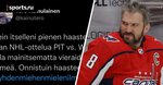 «Седая борода». Финский комментатор отказался произносить фамилию Овечкина во время матчей НХЛ