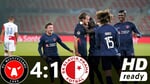 FC Midtjylland vs Slavia Praha 4:1 Highlights - CL Qualifiers - 30.09.2020